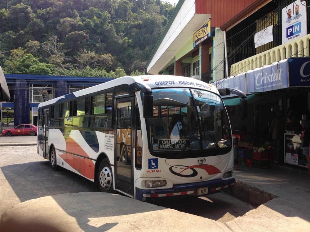 Manuel Antonio Bus